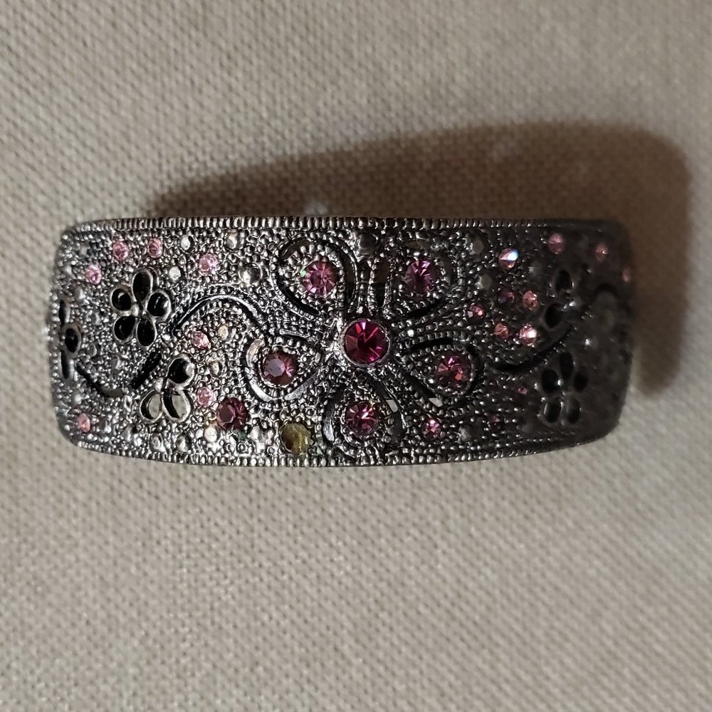 6/$15: Rhinestone Metal Barrette